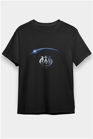 Dream Theater Baskılı Unisex Siyah Tişört