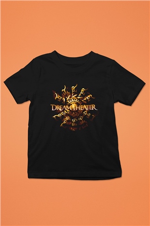 Dream Theater Siyah Unisex Çocuk Tişört