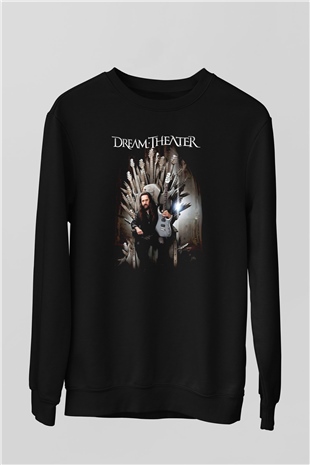 Dream Theater Siyah Unisex Sweatshirt