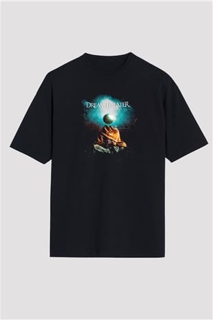 Dream Theater Siyah Oversize Tişört Oversize T-shirt - TişörtFabrikası