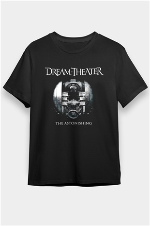 Dream Theater Siyah Unisex Tişört T-Shirt - TişörtFabrikası