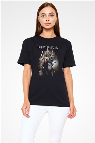 Dream Theater Siyah Unisex Tişört T-Shirt - TişörtFabrikası