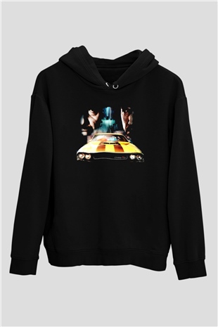Driver Siyah Unisex Hoodie