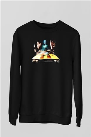 Driver Siyah Unisex Sweatshirt
