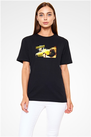 Driver Siyah Unisex Tişört T-Shirt