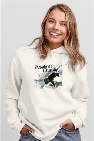 Dropkick Murphys Baskılı Unisex Beyaz Hoodie