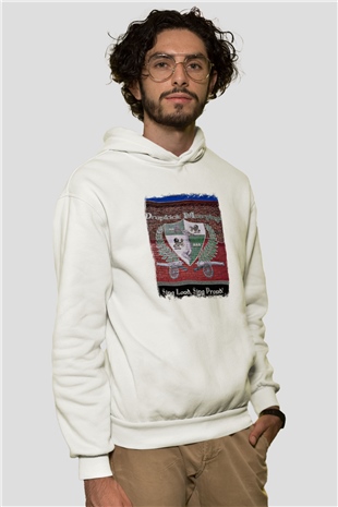 Dropkick Murphys Baskılı Unisex Beyaz Hoodie