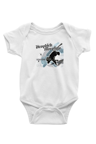 Dropkick Murphys Baskılı Unisex Beyaz Bebek Body - Zıbın