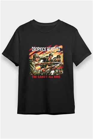 Dropkick Murphys Baskılı Unisex Siyah Tişört