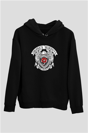 Dropkick Murphys Baskılı Unisex Siyah Hoodie