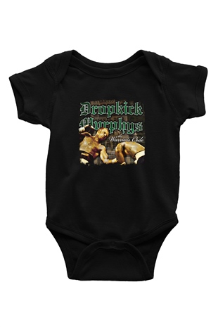 Dropkick Murphys Baskılı Unisex Siyah Bebek Body - Zıbın