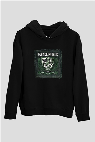 Dropkick Murphys Baskılı Unisex Siyah Hoodie