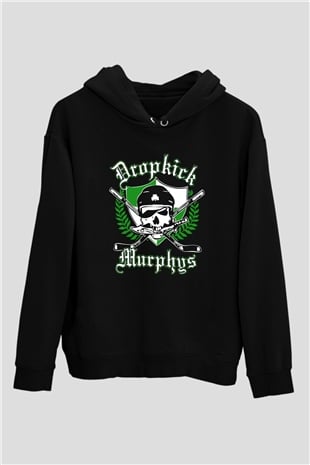 Dropkick Murphys Siyah Unisex Hoodie