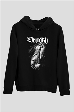 Drudkh Siyah Unisex Hoodie