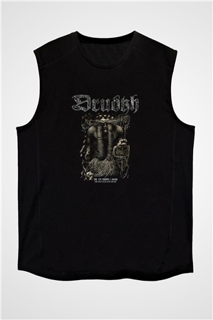 Drudkh Siyah Unisex Kolsuz Tişört
