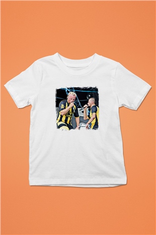 Dubioza Kolektiv Baskılı Unisex Beyaz Çocuk Tişört