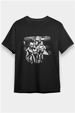 Dubioza Kolektiv Baskılı Unisex Siyah Tişört