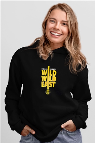 Dubioza Kolektiv Baskılı Unisex Siyah Hoodie