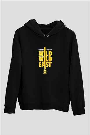 Dubioza Kolektiv Baskılı Unisex Siyah Hoodie