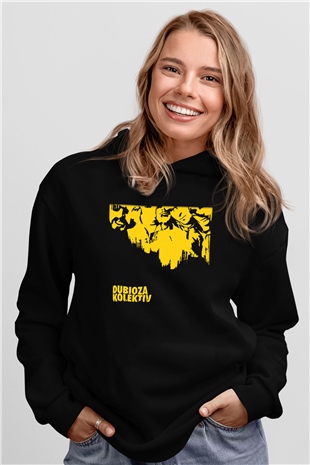 Dubioza kolektiv Siyah Unisex Hoodie