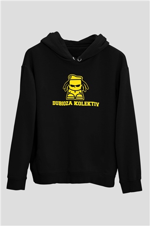 Dubioza kolektiv Siyah Unisex Hoodie