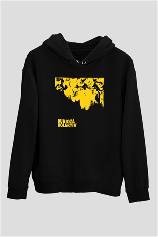 Dubioza kolektiv Siyah Unisex Hoodie