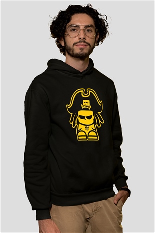 Dubioza kolektiv Siyah Unisex Kapüşonlu Sweatshirt