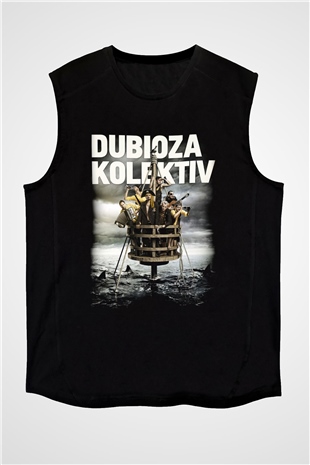 Dubioza kolektiv Siyah Unisex Kolsuz Tişört
