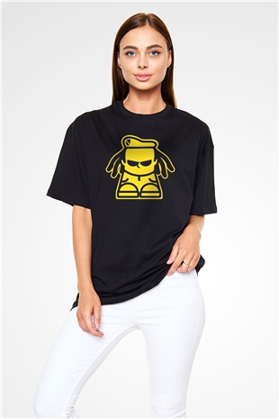 Dubioza kolektiv Siyah Unisex Oversize Tişört T-Shirt