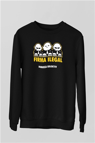 Dubioza kolektiv Siyah Unisex Sweatshirt