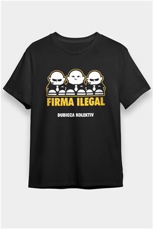 Dubioza kolektiv Siyah Unisex Tişört T-Shirt - TişörtFabrikası