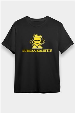 Dubioza kolektiv Siyah Unisex Tişört T-Shirt - TişörtFabrikası