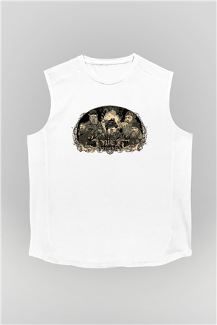 Duck Dynasty Beyaz Unisex Kolsuz Tişört