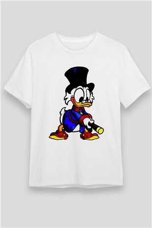DuckTales Beyaz Unisex Tişört