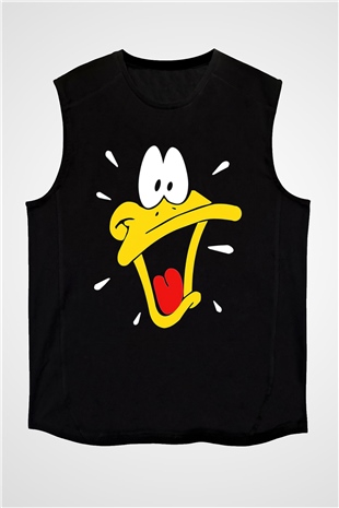 DuckTales Siyah Unisex Kolsuz Tişört