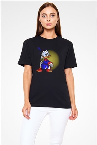 DuckTales Siyah Unisex Tişört