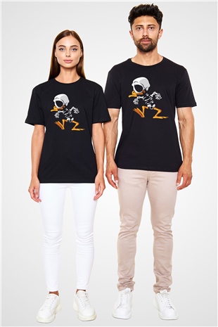 DuckTales Siyah Unisex Tişört