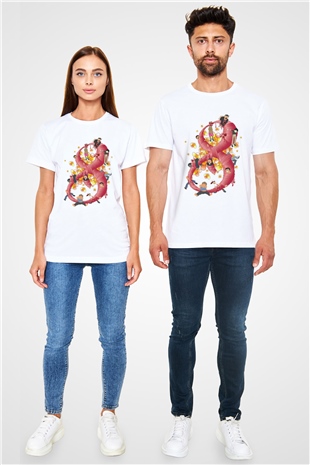 Dünya Kadınlar Günü Beyaz Unisex Tişört T-Shirt - TişörtFabrikası