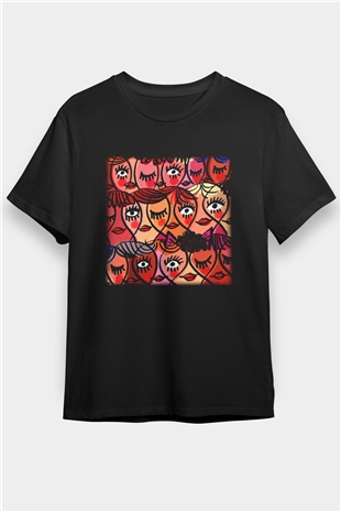 Dünya Kadınlar Günü Siyah Unisex Tişört T-Shirt - TişörtFabrikası