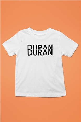 Duran Duran Baskılı Beyaz Unisex Çocuk Tişört