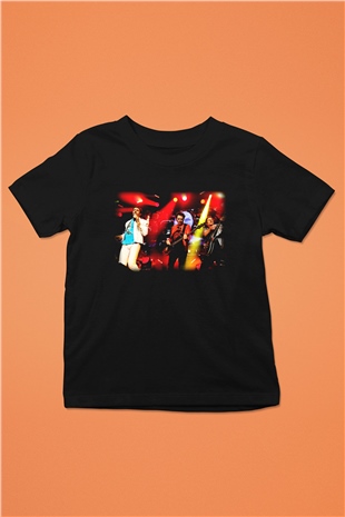 Duran Duran Baskılı Siyah Unisex Çocuk Tişört