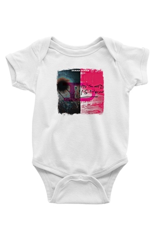 Duran Duran Baskılı Unisex Beyaz Bebek Body - Zıbın