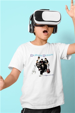 Duran Duran Baskılı Unisex Beyaz Çocuk Tişört