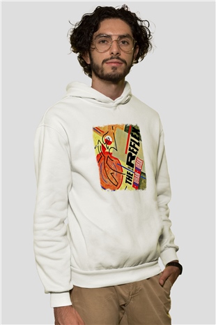 Duran Duran Baskılı Unisex Beyaz Hoodie