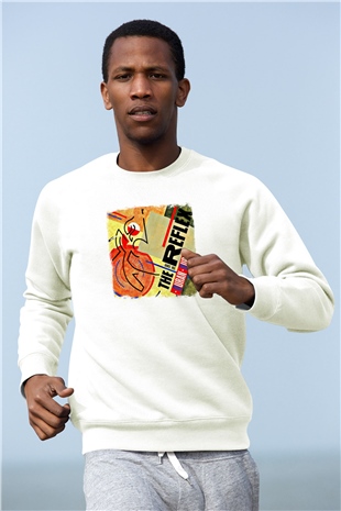 Duran Duran Baskılı Unisex Beyaz Sweatshirt