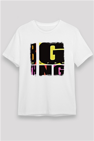 Duran Duran Baskılı Unisex Beyaz Tişört