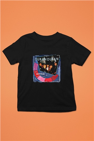 Duran Duran Baskılı Unisex Siyah Çocuk Tişört