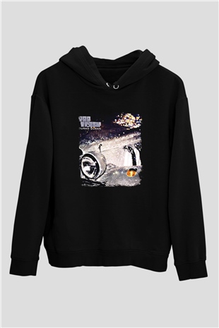 Duran Duran Baskılı Unisex Siyah Hoodie
