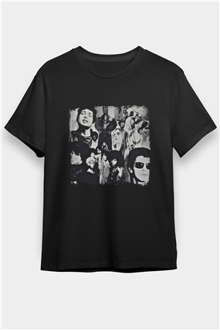 Duran Duran Baskılı Unisex Siyah Tişört