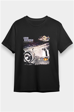 Duran Duran Baskılı Unisex Siyah Tişört